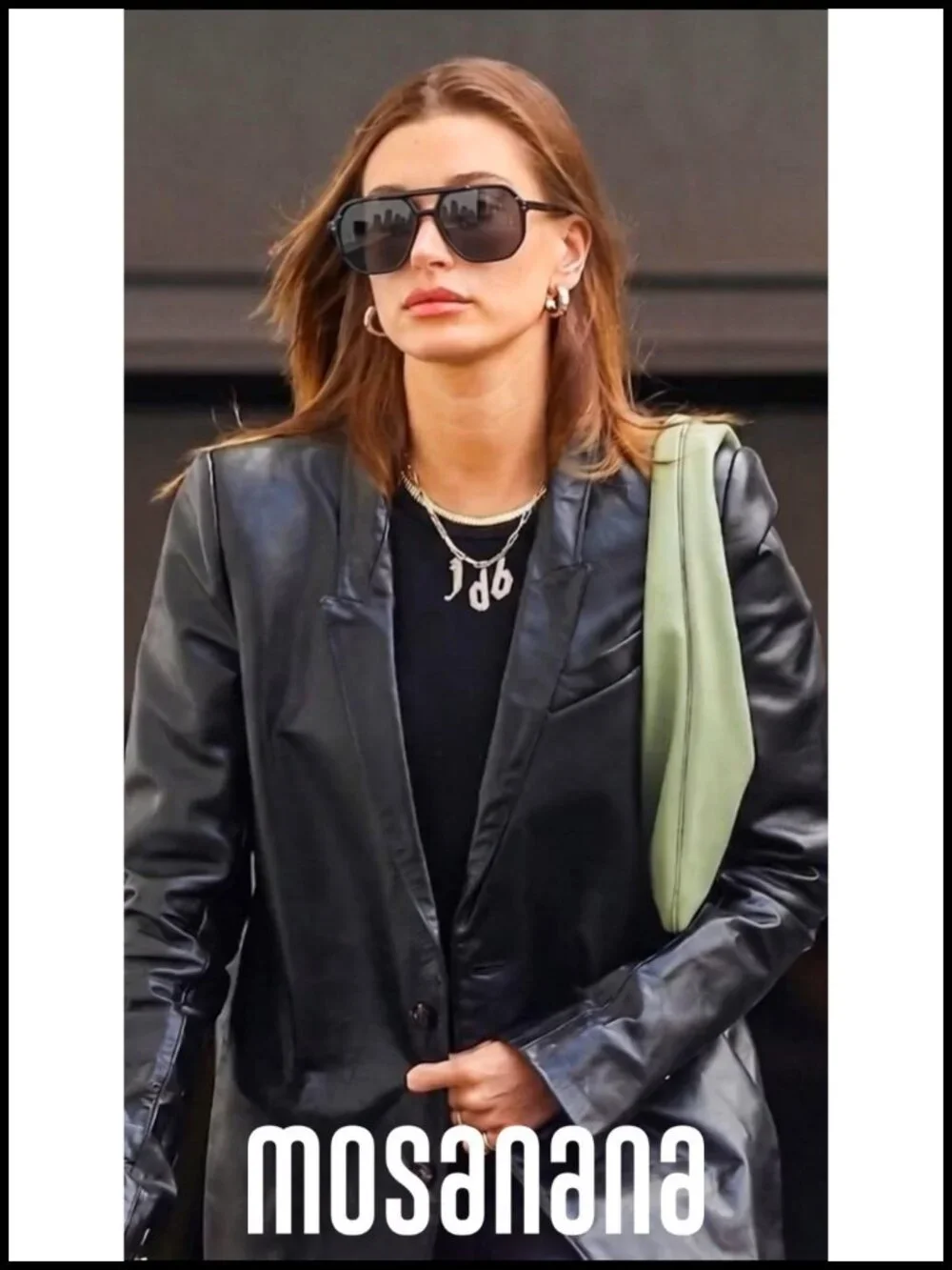 Oversized Aviator Sunglasses for Women Polarized UV Protection Geometric Frame